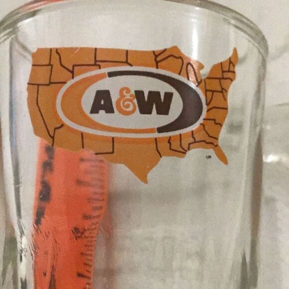 Vintage 4 ounce A & W. Double shot mug - Picture 3 of 3